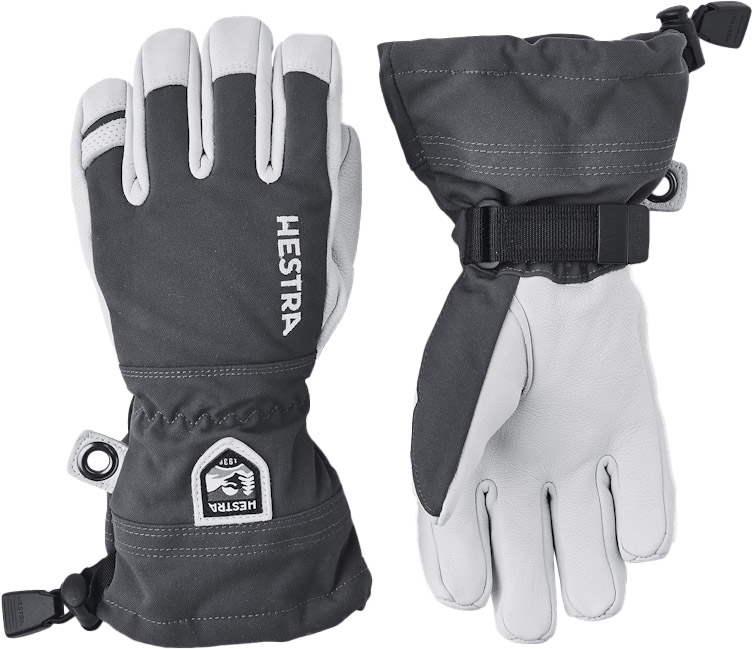 Army Leather Heli Ski Jr. Grey