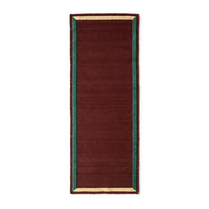 &Tradition - Framed AP14 Teppich, 90 x 240 cm, plum