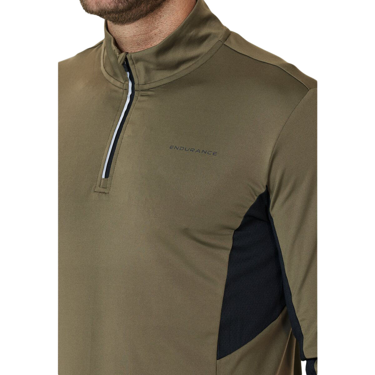 Endurance Lanbark 1/2 Zip Løbetrøje Herre