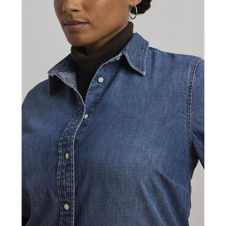 Lauren Ralph Lauren 2X1 DENIM-SHIRT Harvest wash