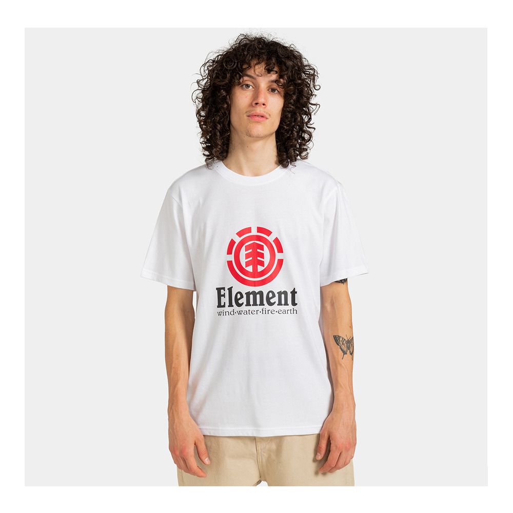 Element VERTICAL - Tee-shirt Homme optic white