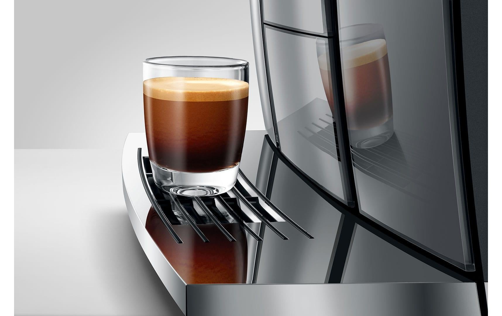 Kaffeevollautomat Giga W10 Diamond Silver<br>Zweitassen-Vollautomat mit Cold Brew auf Knopfdruck