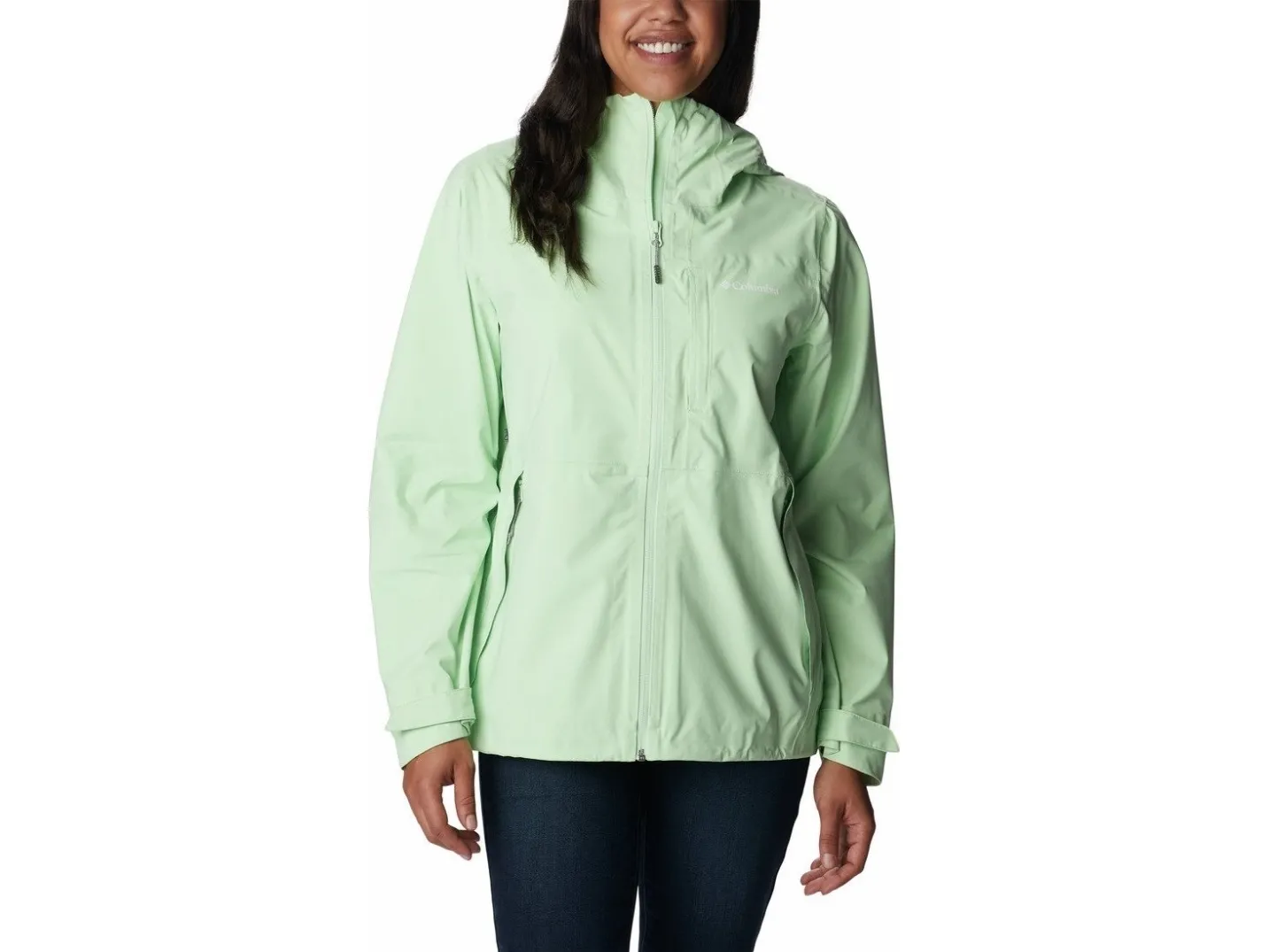 Columbia Regnjakke Columbia Omni-Tech Ampli-Dry Shell Dame M