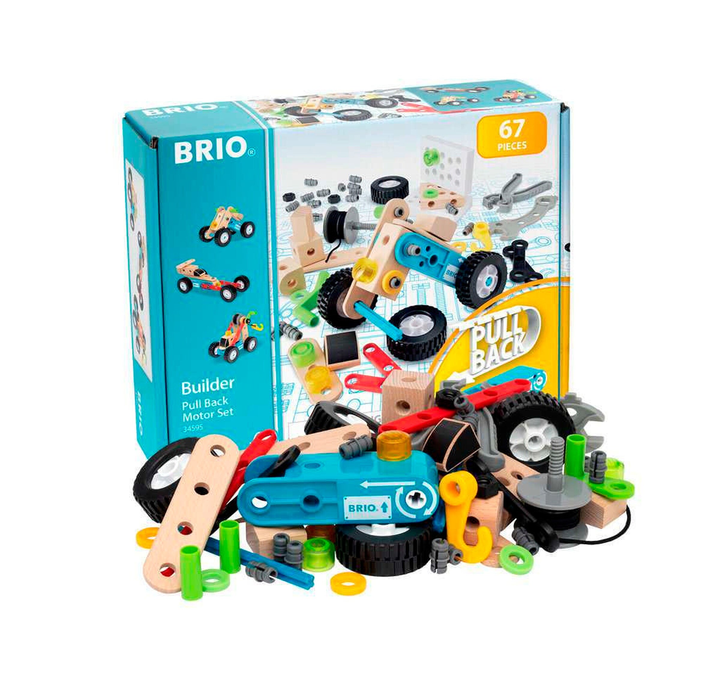 BRIO Nachziehmotor-Konstruktionsset