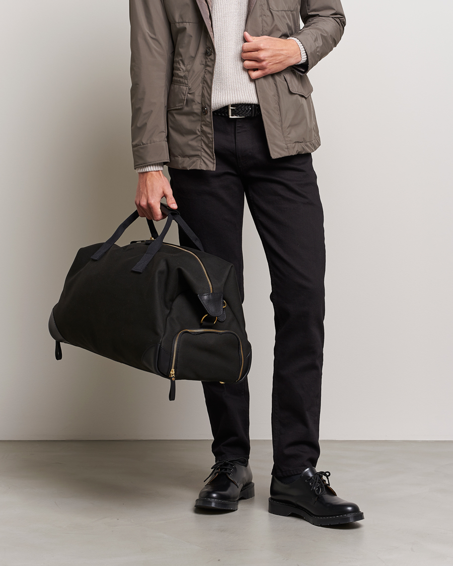 Bennett Winch Canvas Weekender Black