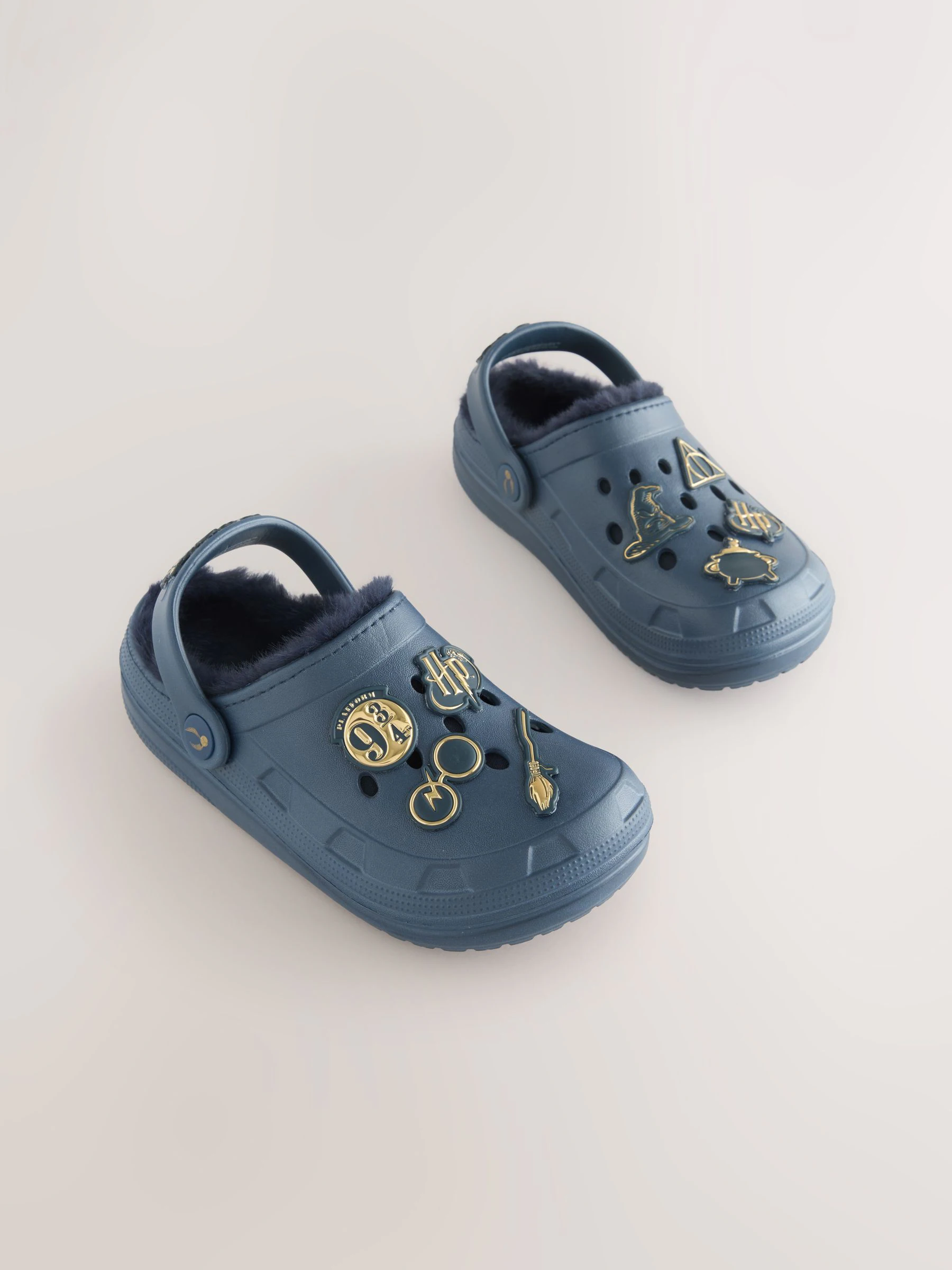 Donkerblauw - Harry Potter Warm Lined Slipper Clogs