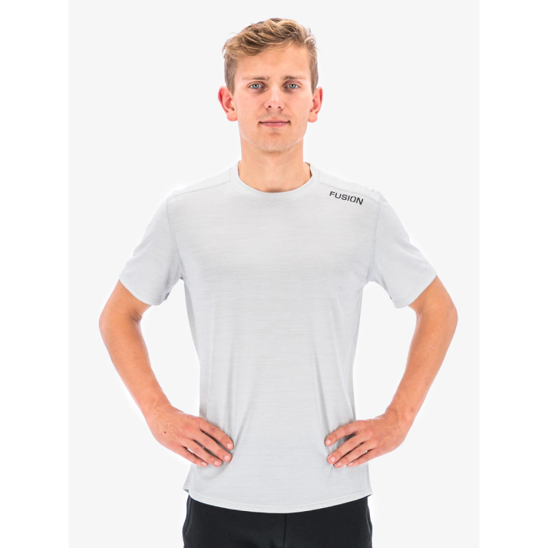 fusion c3 loebe t shirt herre 243 0273 white