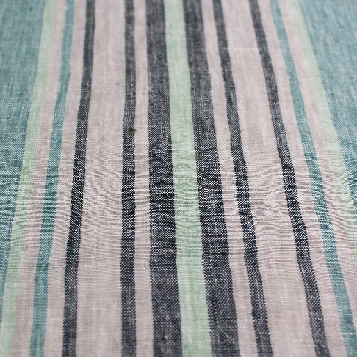 Torchon pur lin vert 50x70 Garnier Thiebaut
