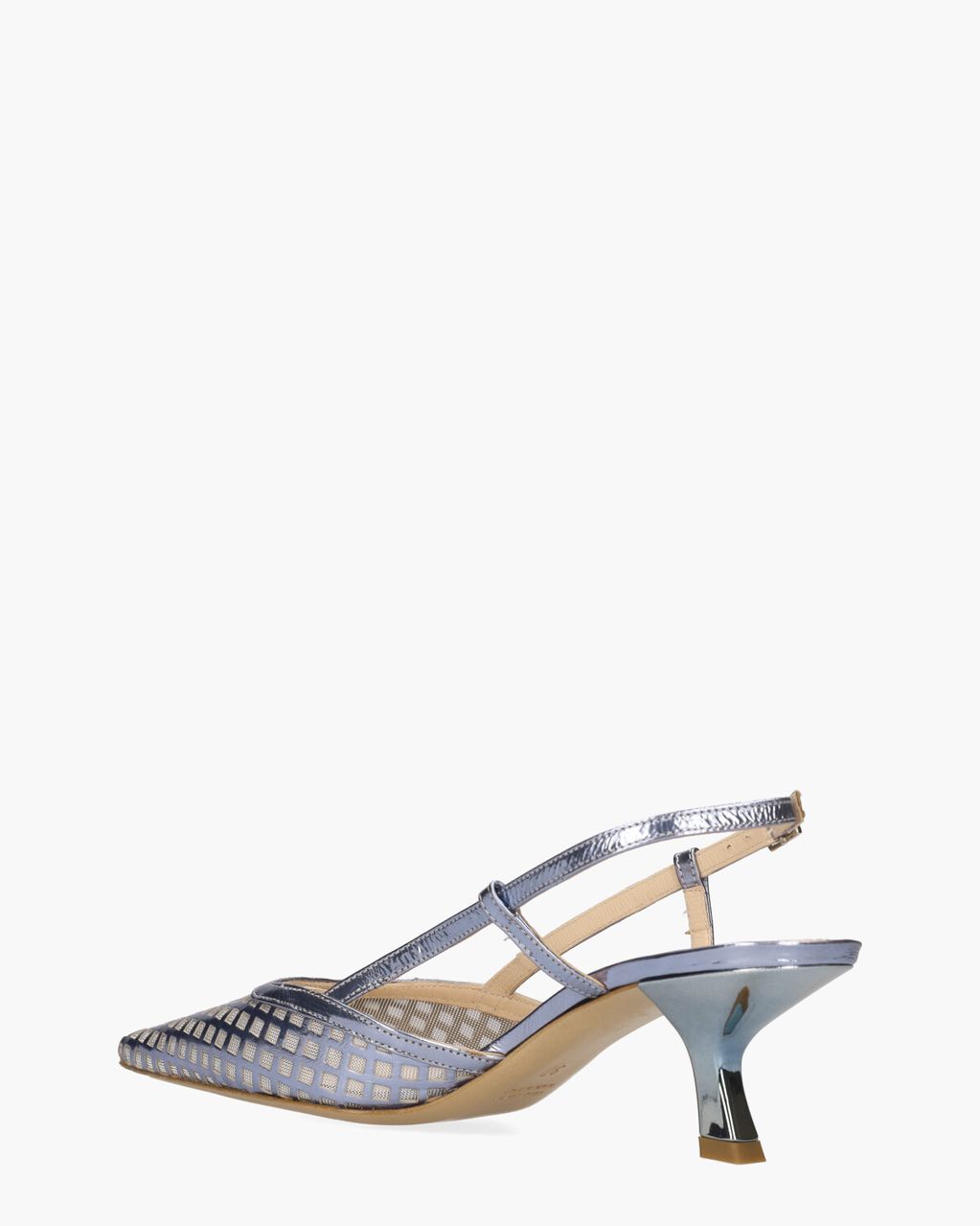 Gianmarco F.  K088 Lichtblauw Dames Slingbackpumps