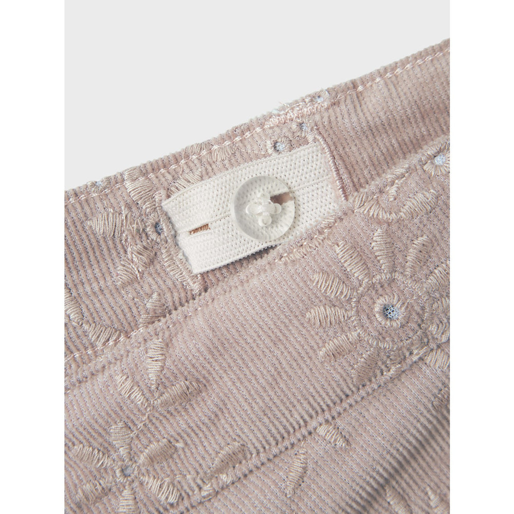 Køb Lil'Atelier Etherea Rose Wide Corduroy Bine Bukser