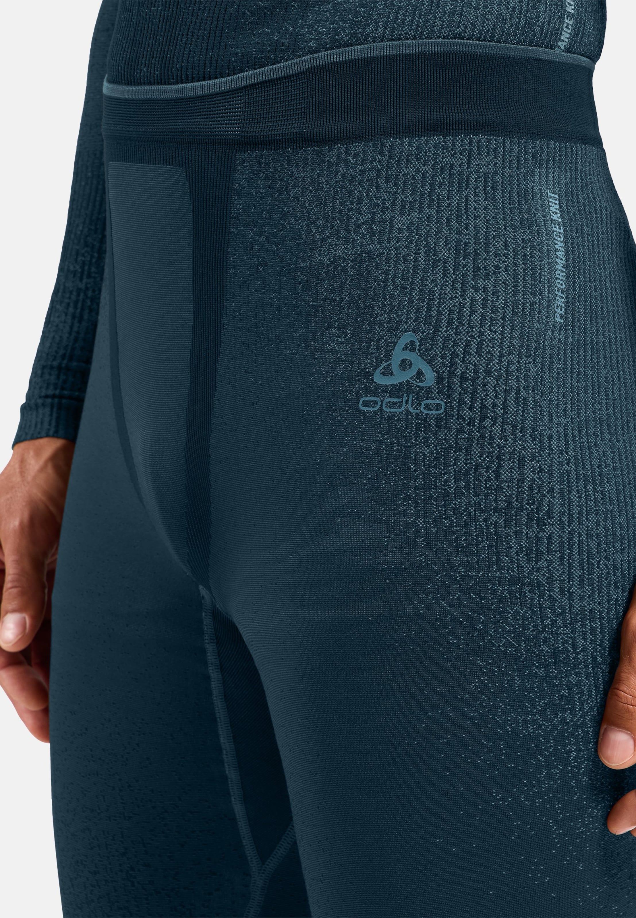 Blackcomb Base Layer 3/4 Tights in provincial blue
