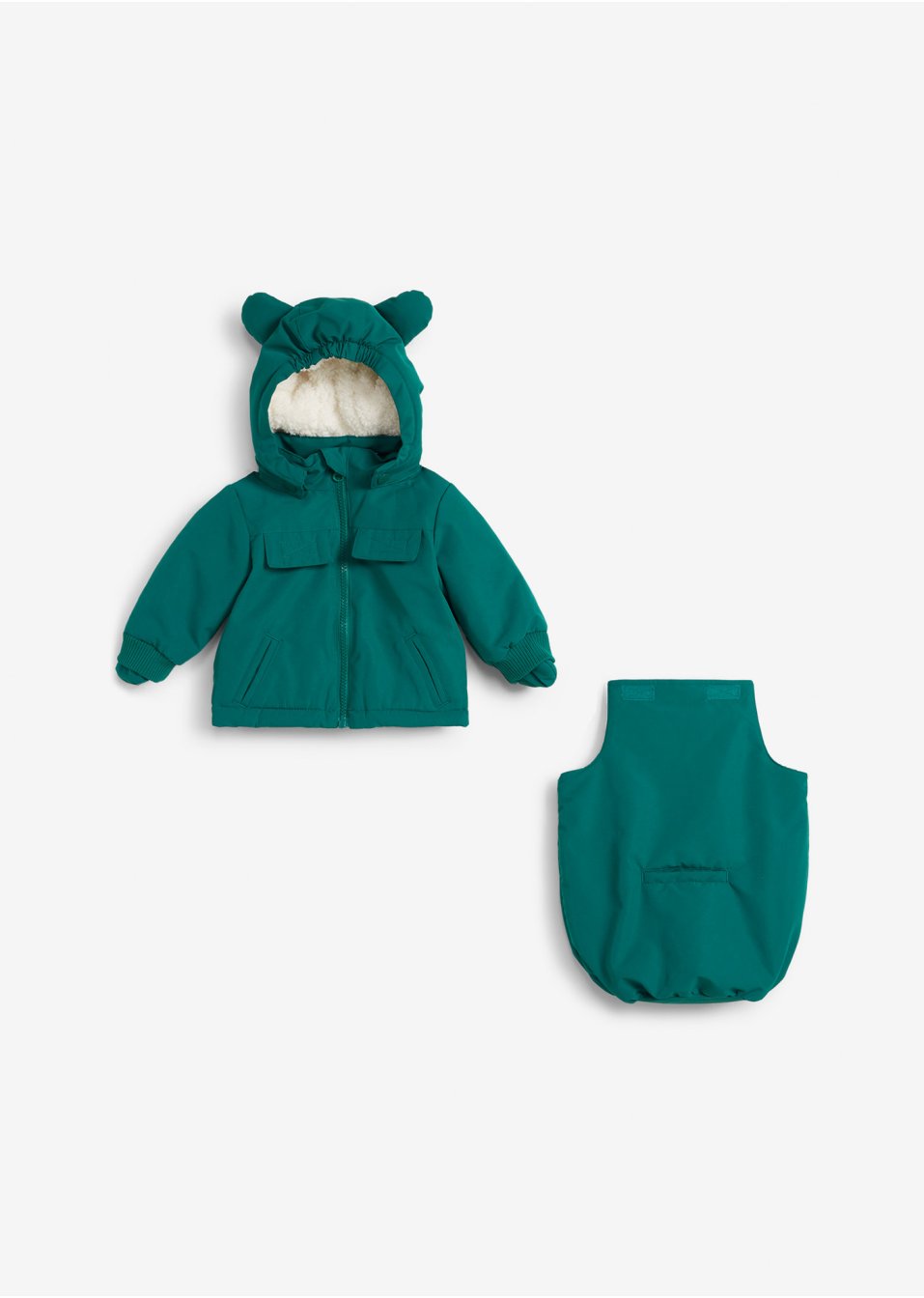 Veste d'hiver bébé + gigoteuse (Ens. 2 pces)