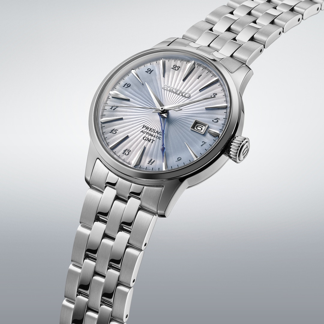 Seiko Presage Automatik GMT Skydiving Cocktail Time