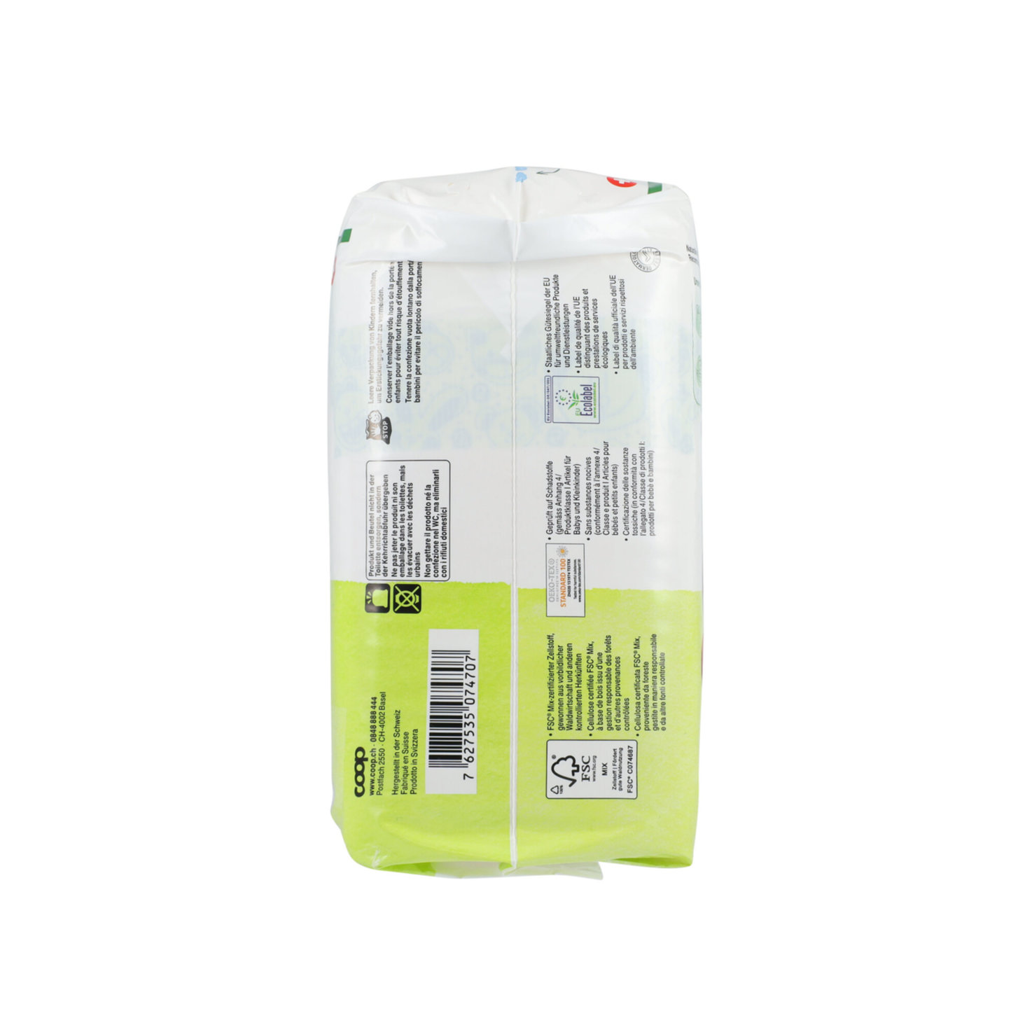 Naturaline Baby Mini Grösse 2, 3-6kg, 42 Stück