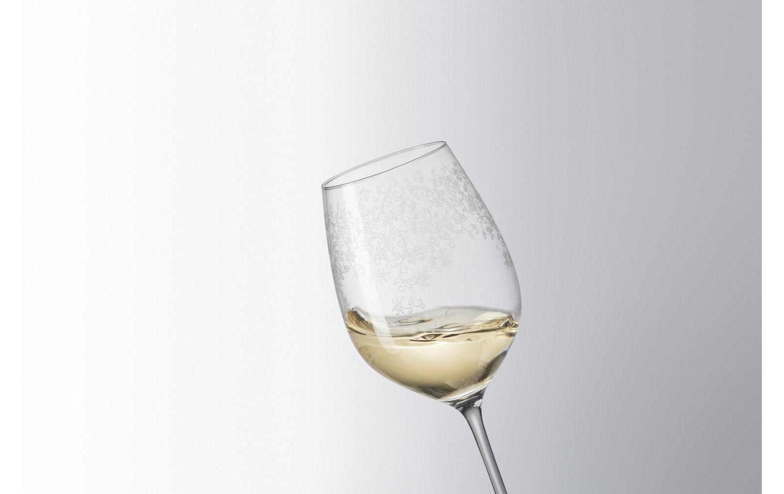 LEONARDO Weinglas »Leonardo Weissweinglas Chateau 410« 6 teilig Klarglas mit Gravur stilvoll und edel