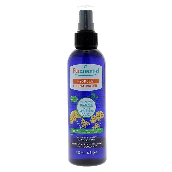 Puressentiel Hidrossóis 100% Orgânicos Hidrossol de Helichrysum Italiano Orgânico 200 ml
