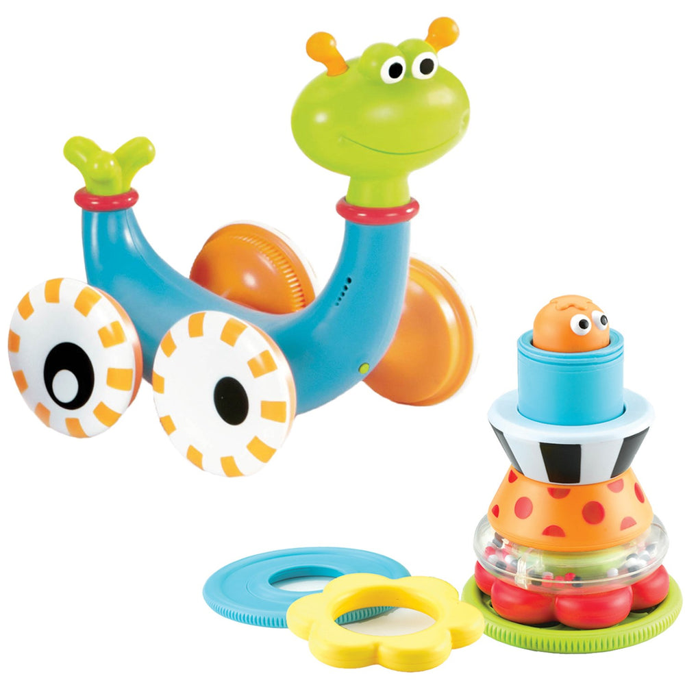 Køb Yookidoo Multi Crawl 'N' Go Snail
