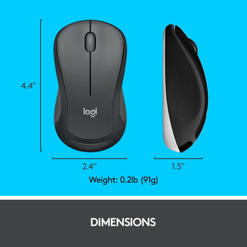 Logitech - MK540 ADVANCED Wireless Keyboard og Mus sæt - Nordic