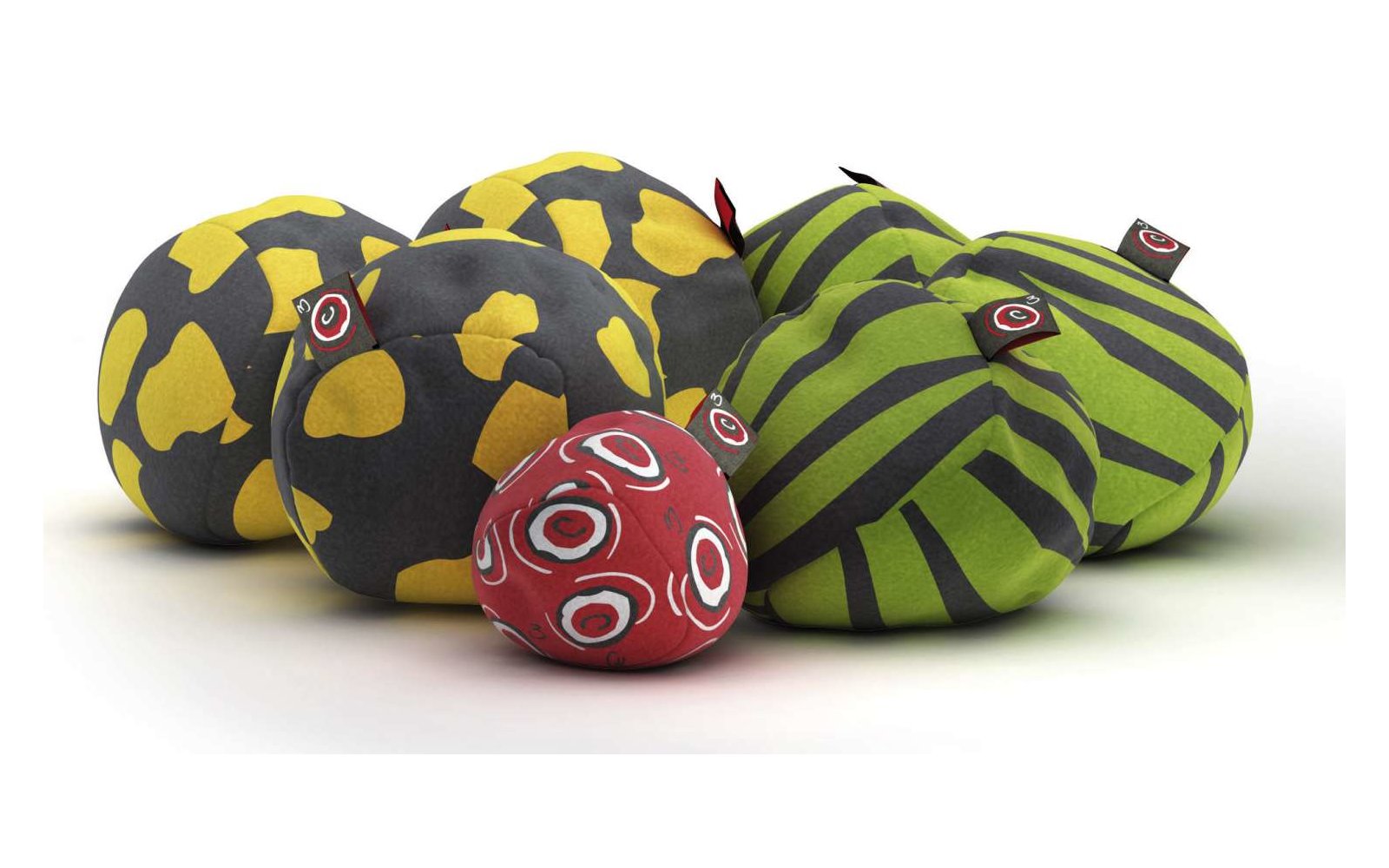 Zoch Spiel CrossBoule Set Jungle Ball-Wurfspiel ab 6 Jahren