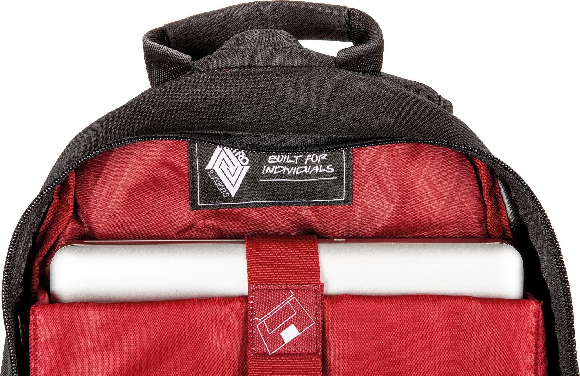 NITRO Schulrucksack »Stash 29« Alltagsrucksack, Rucksack für Freizeit, Schule, Arbeit und Reise