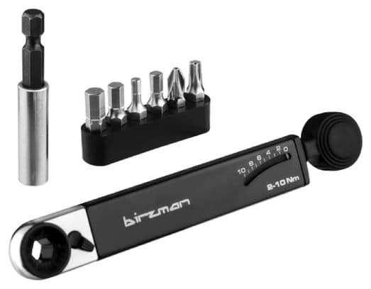 Clé Dynamométrique de Poche Birzman 2-10 Nm Noir