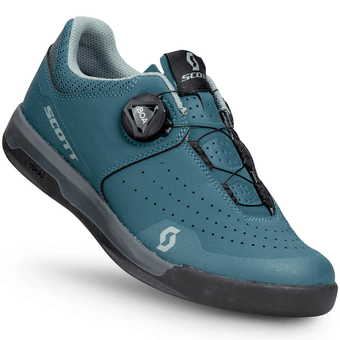 Testware Scott Sport Volt Fahrradschuhe Blue / Light Green Damen