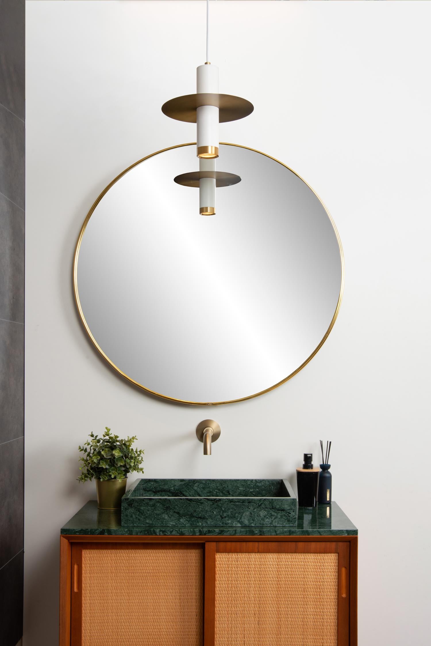 Selin hanglamp Ã25 badkamer IP44 wit