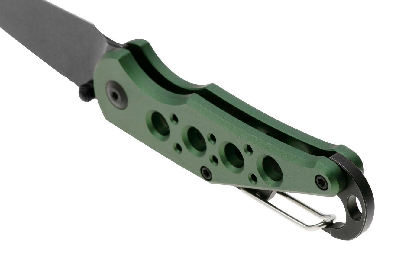 CIVIVI Pragma C23062B-3 Blackwashed, Green Aluminium, zakmes