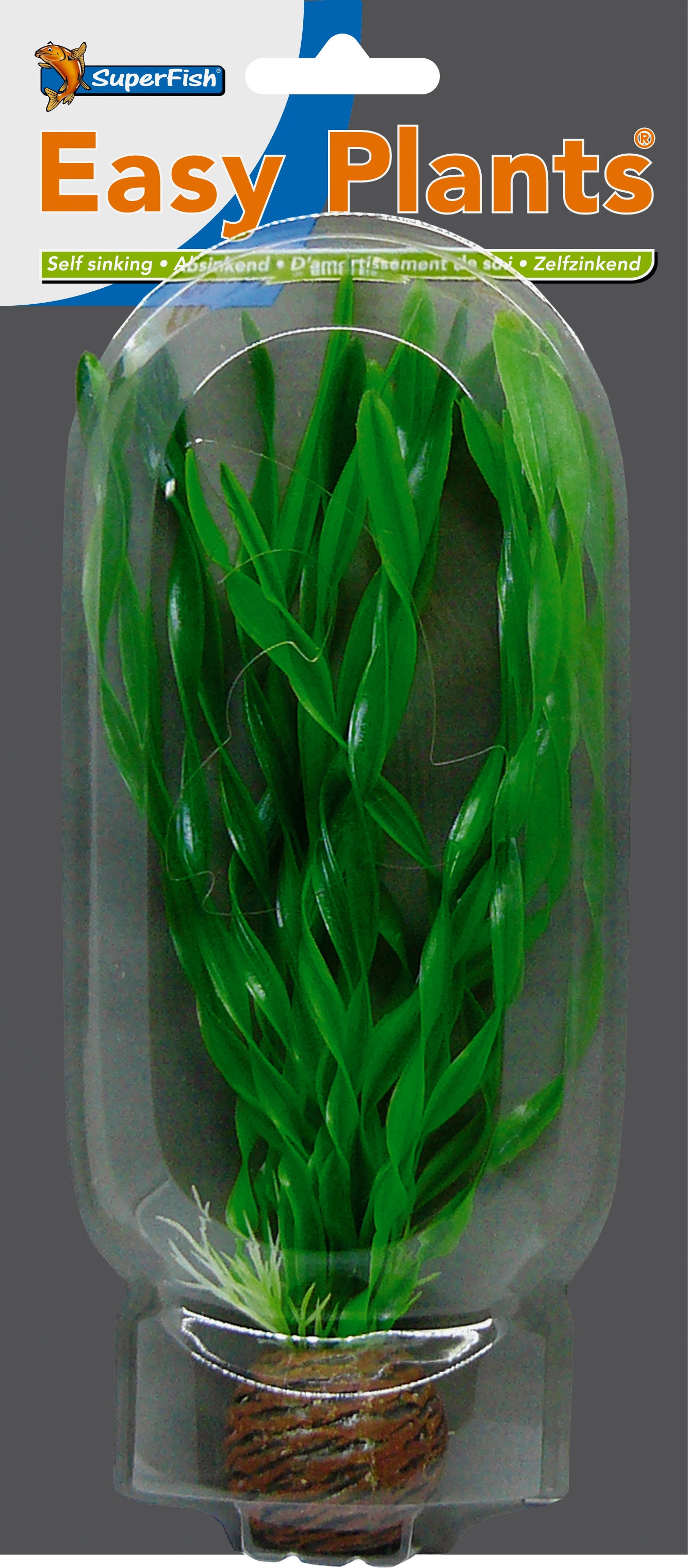 SuperFish aquarium kunstplant Easy Plants middel NR1 groen 20 cm