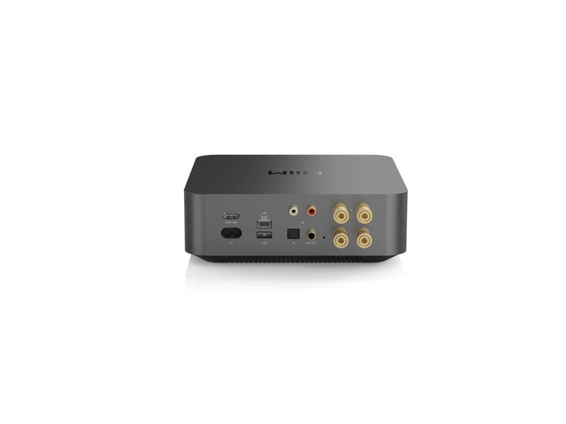 WiiM Netzwerk-Audioplayer Amp Pro Grau Multiroom-Streaming-Verstärker