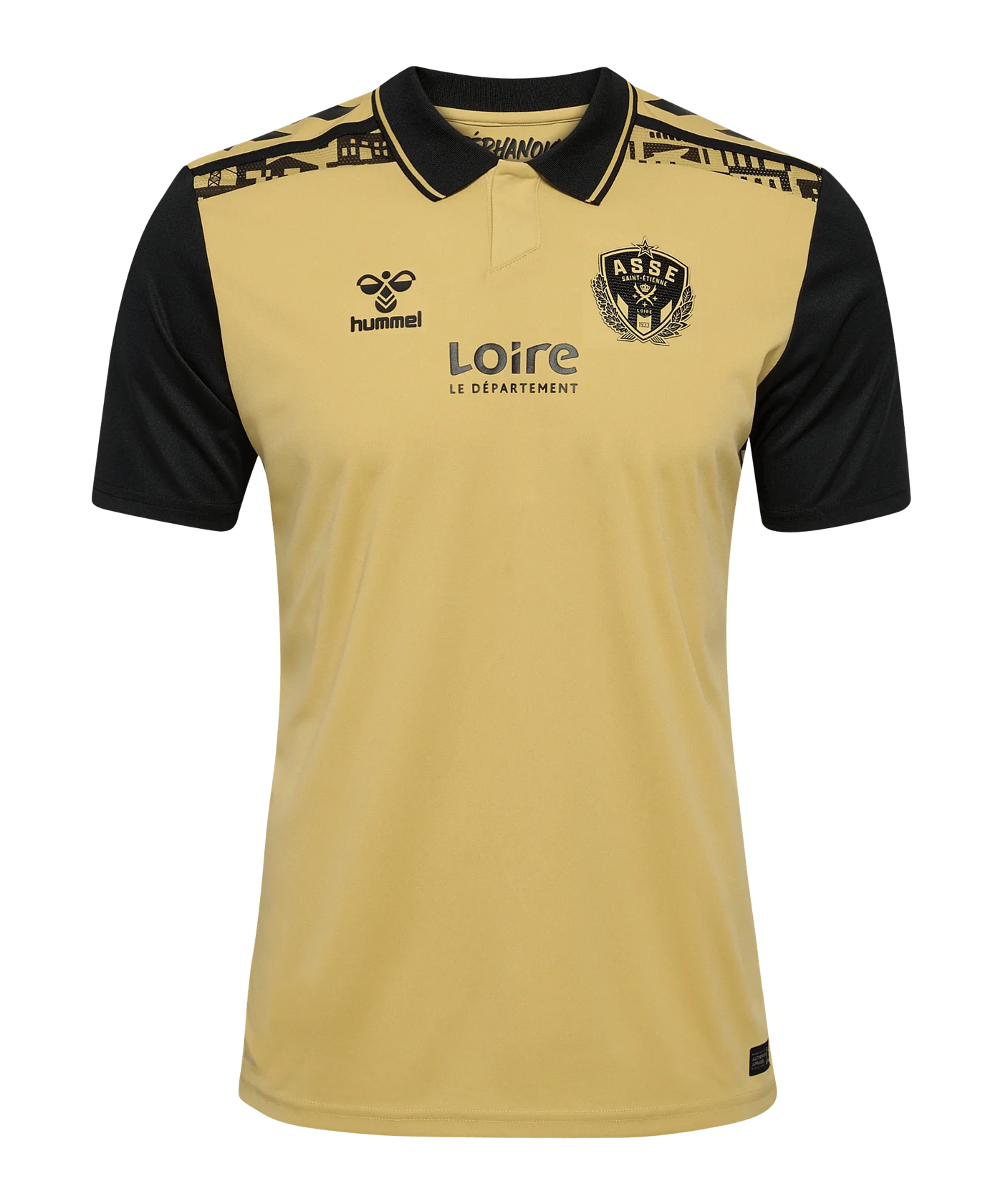 Hummel AS St. Etienne Trikot 3rd 2024/2025 Schwarz F5132