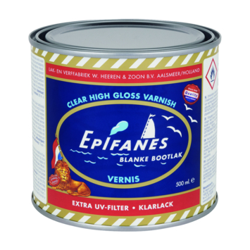 Epifanes bootlak blank / vernis met extra UV-filter 500 ml