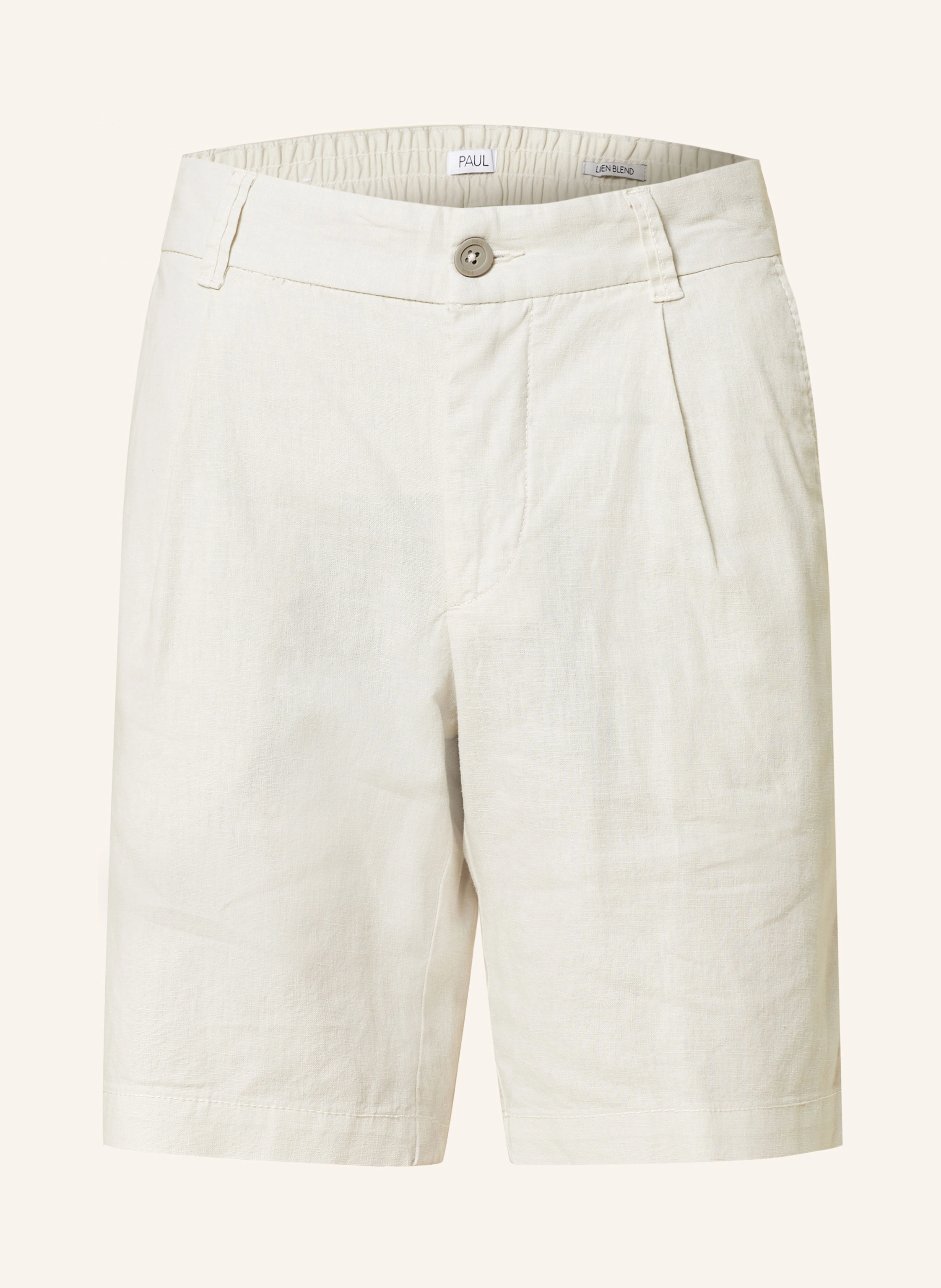 PAUL Shorts Comfort Fit mit Leinen