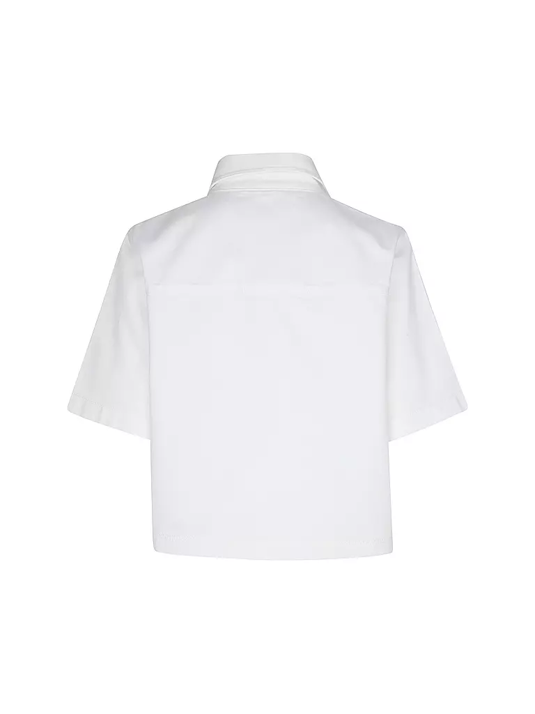 CLOSED Jeansbluse  weiss