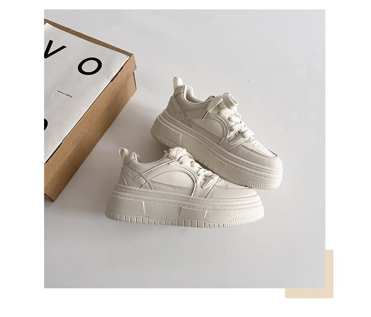 Queen Zoo - Veterschoenen met plateauzool