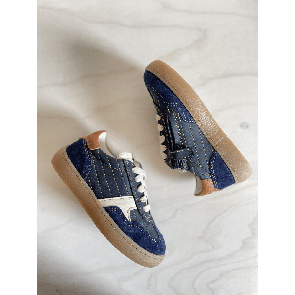 Ocra - Sneaker met veter en rits