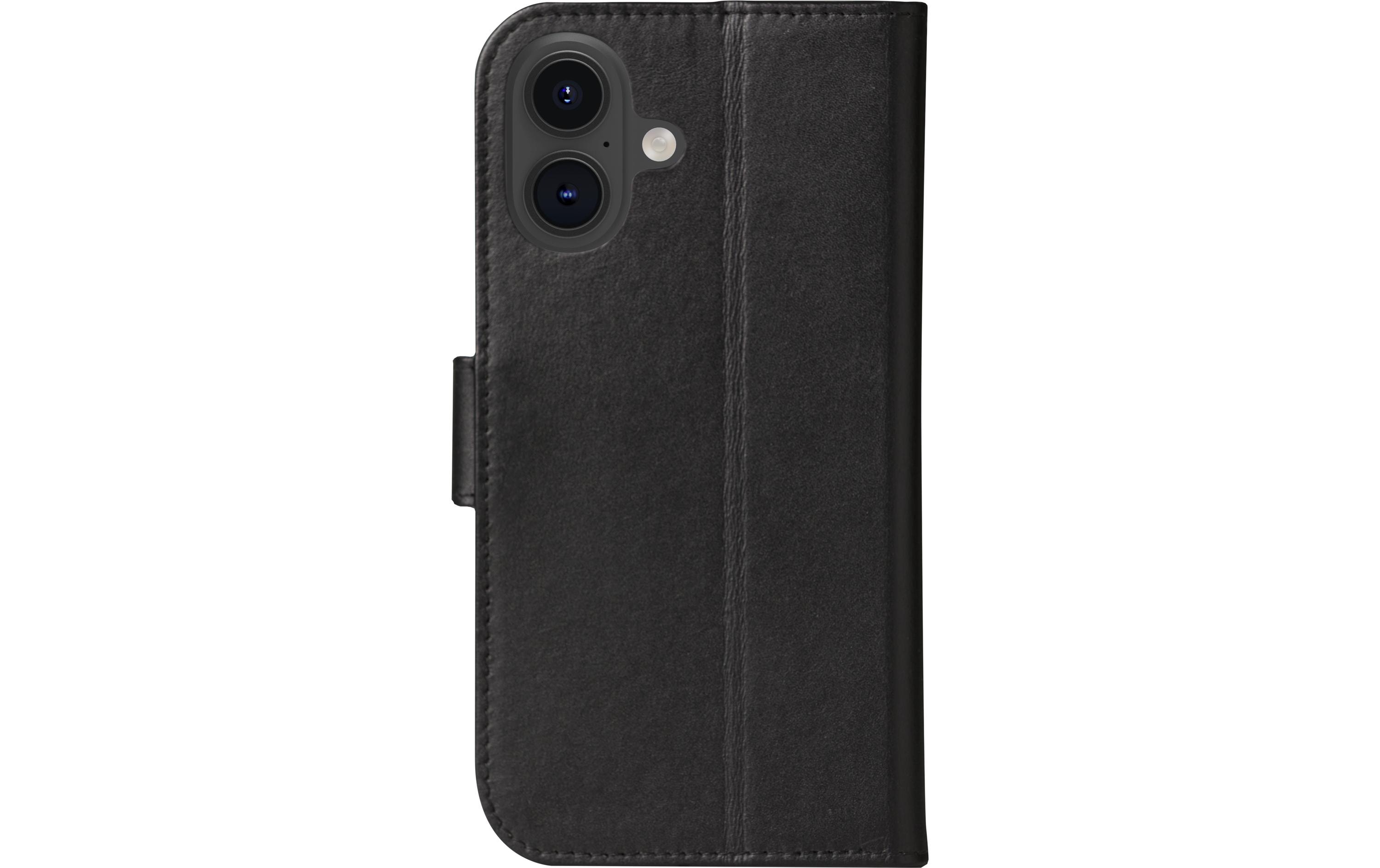 Book Cover Copenhagen iPhone 16 SchwarzSchutzhülle für das Apple iPhone 16