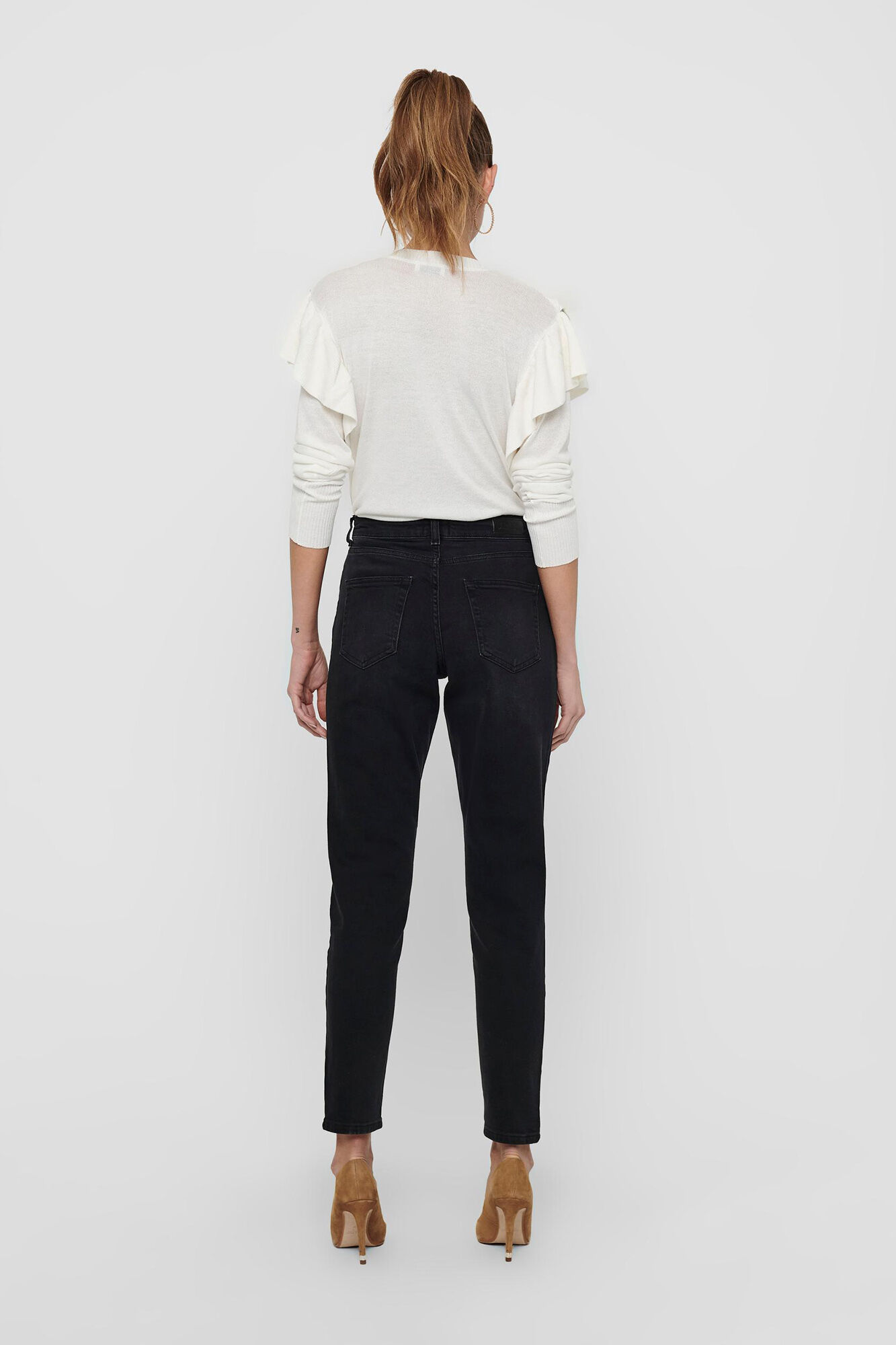Calça jeans reta