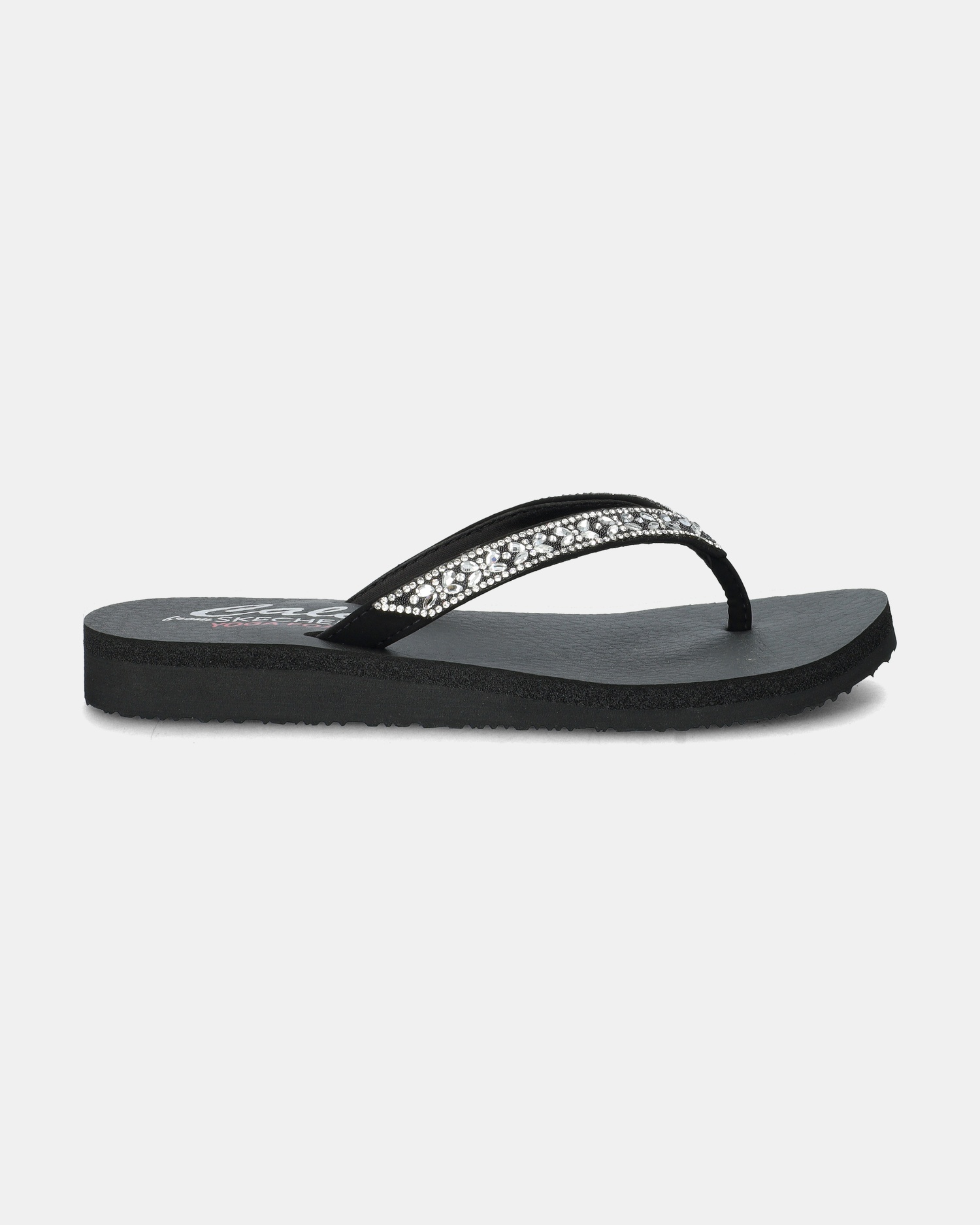 Skechers Meditation Butterfly Garden Slippers  - zwart