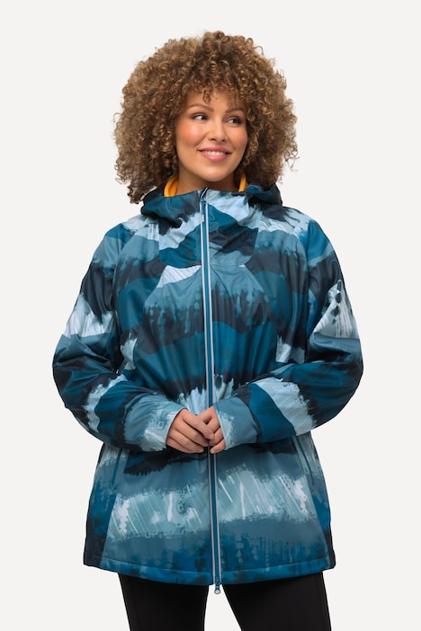 HYPRAR 2-in-1-Fitnessjacke, wasserdicht, 2-Wege-Zipper