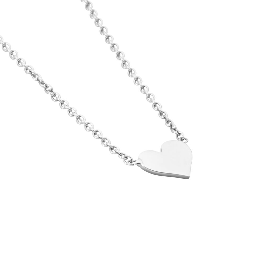 Collier Chandana Argent Blanc