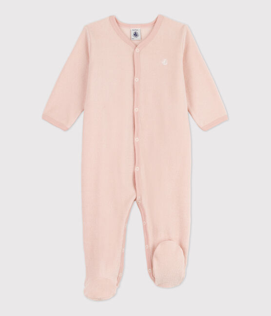 Pyjama bébé en bouclette éponge