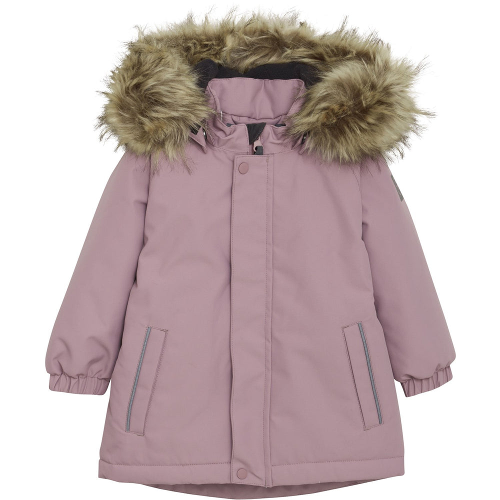 Køb Color Kids Woodrose Baby Parka W. Fake Pels
