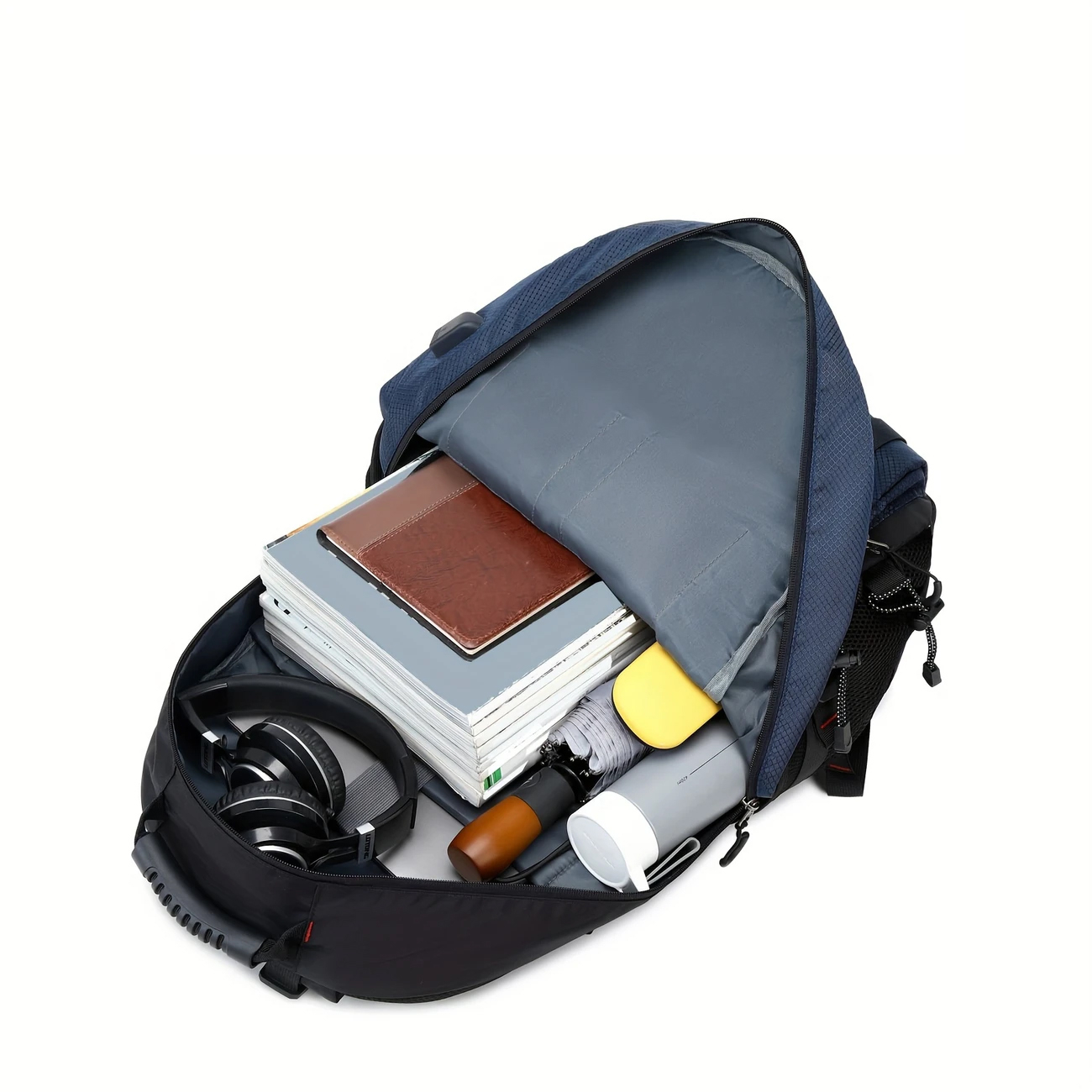 (40L) Outdoor Wander Camping Rucksack Wasserfester Reise Backpack - Schwarz
