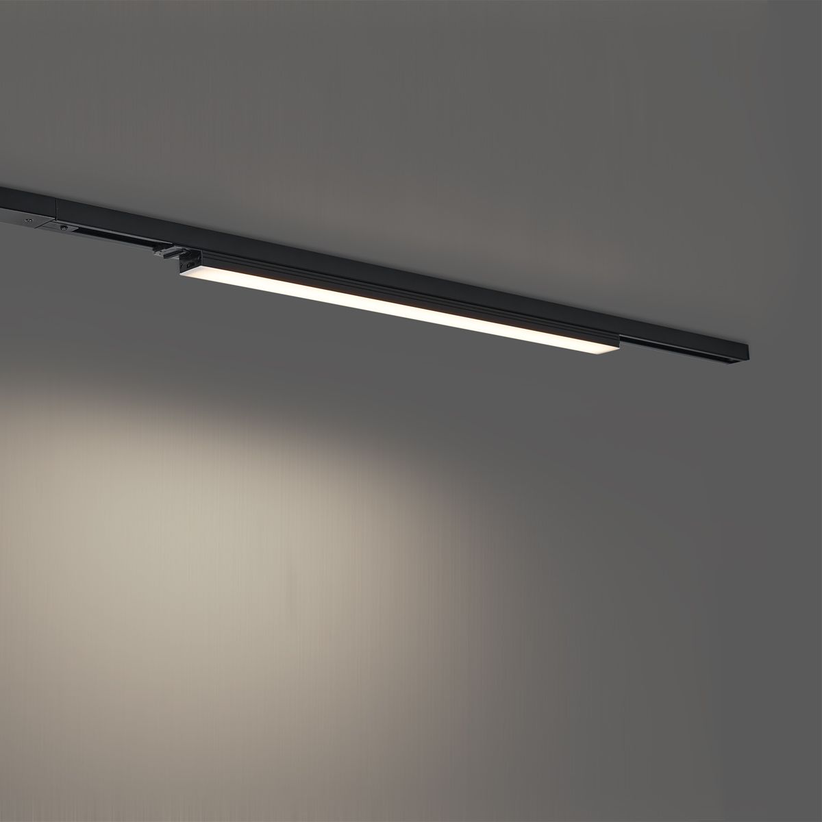 Moderne plafondlamp zwart voor railsysteem 1-fase 15W 1180 lm 2700-3800K - Iconic Tsiri