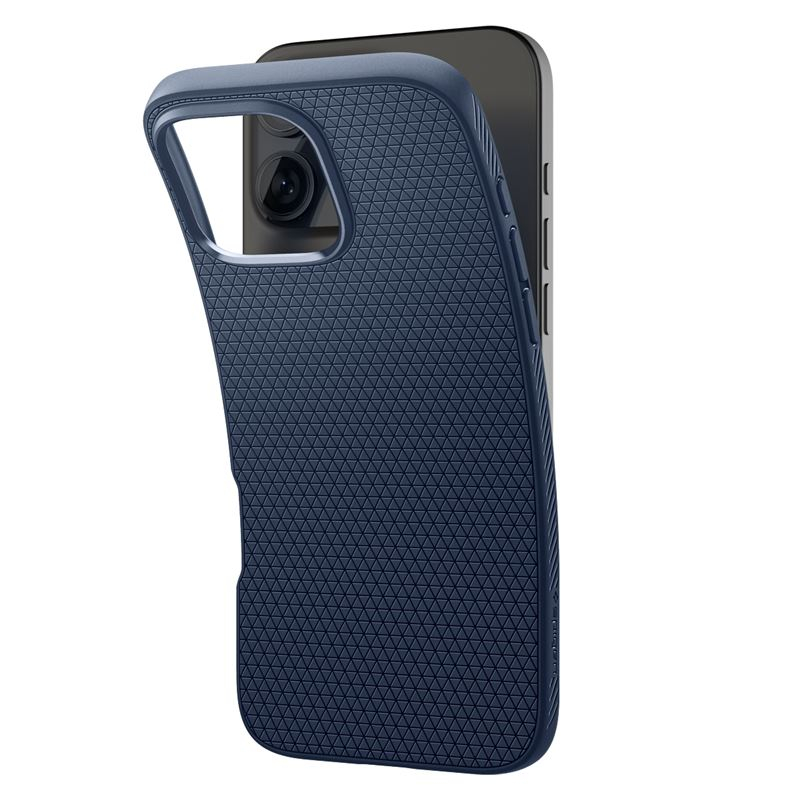 iPhone 16 Pro Liquid Air Case Gummi Hülle (ACS08118) - Navy (Blau)