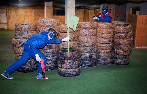 Paintball spielen in Hamburg als Geschenk