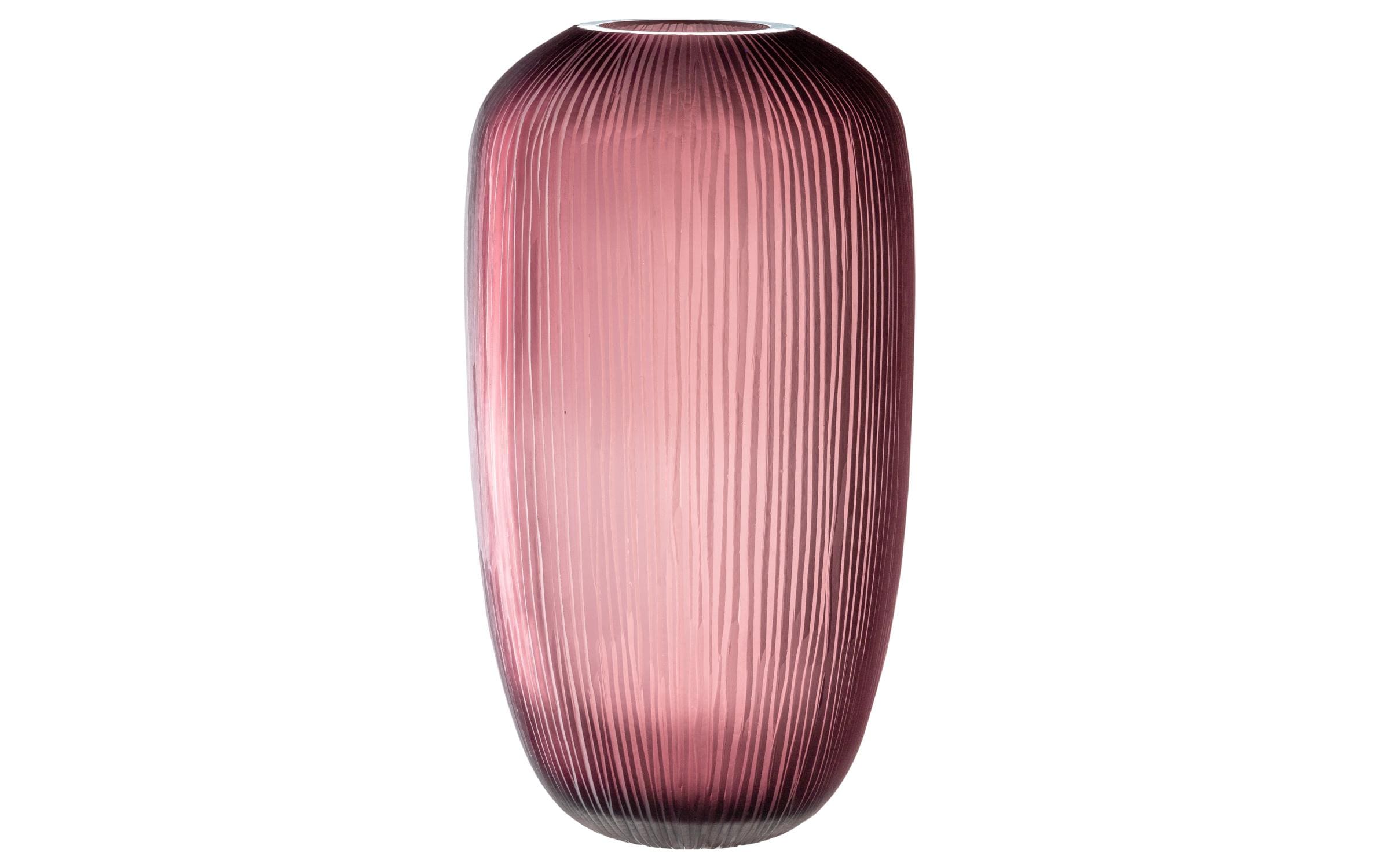 Vase Bellagio 52 cm, Berry<br>Handgemachte Blumenvase