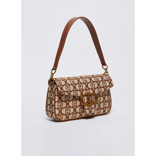 Liu Jo - Bandolera jacquard Marrón