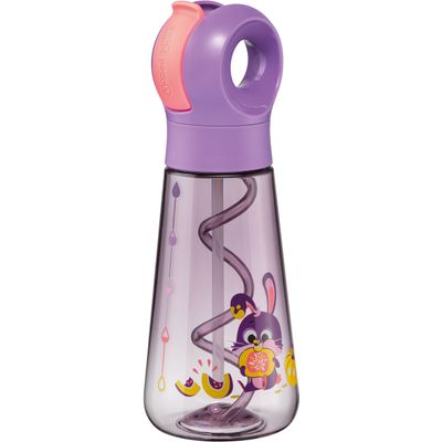 Gourde MINIZ en acier inoxydable 500 ml pour enfants – Design Lapin – Étanche et écologique